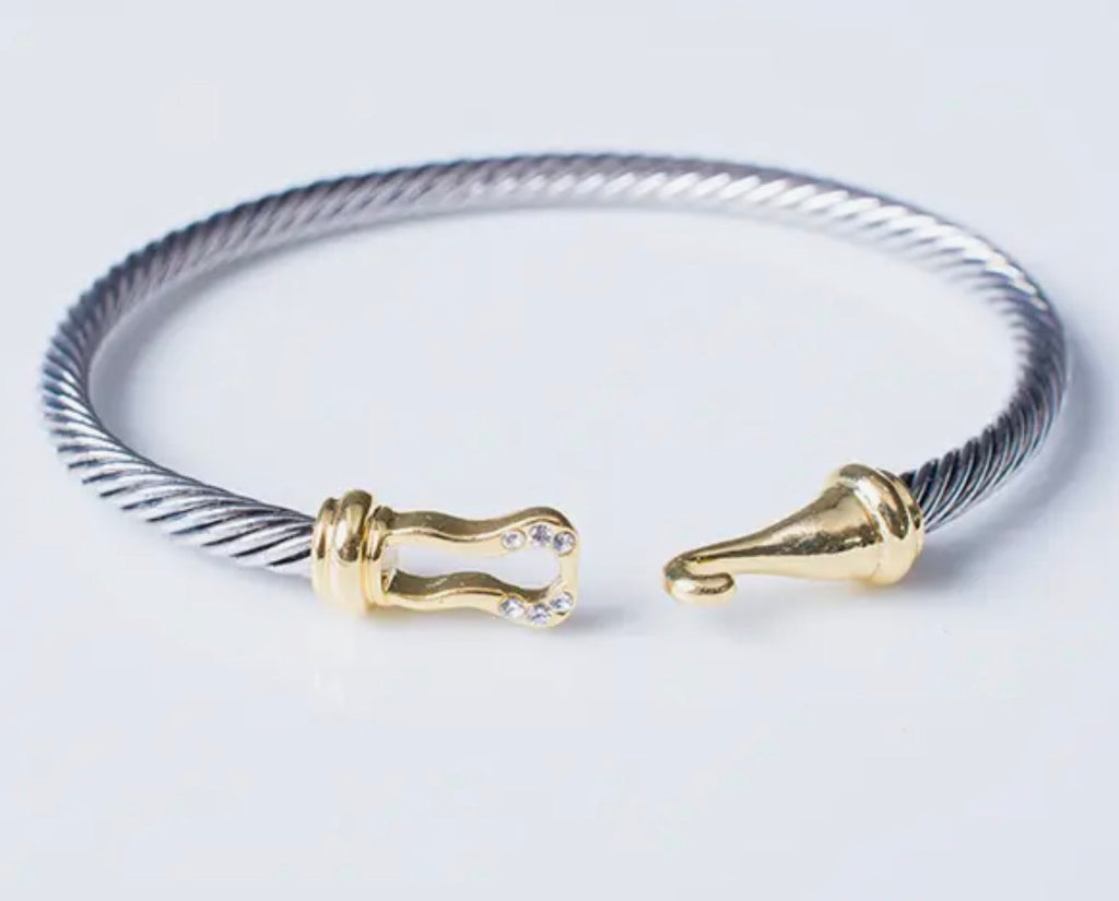 Golden Hook Bracelet