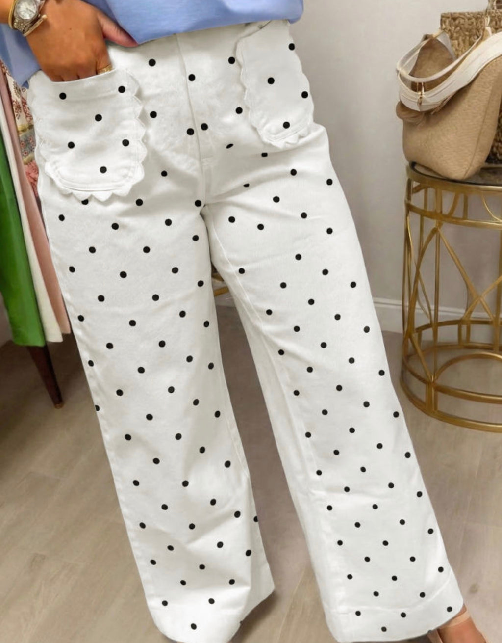 Sweet Spot Scallop Pants⭐️