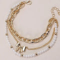 Wildflower Pearl Bracelet