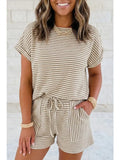 Brown Stripe Set