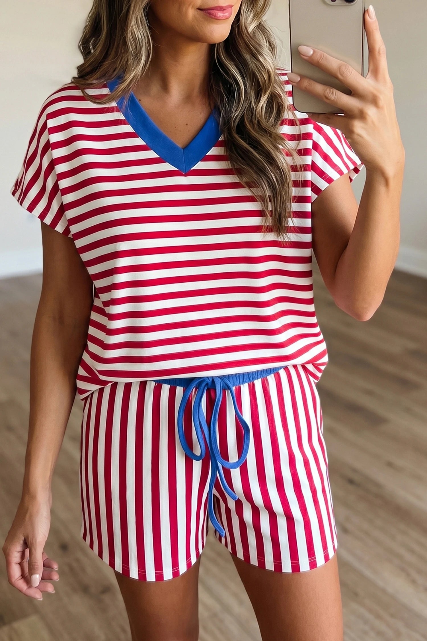 Red Stripe Set